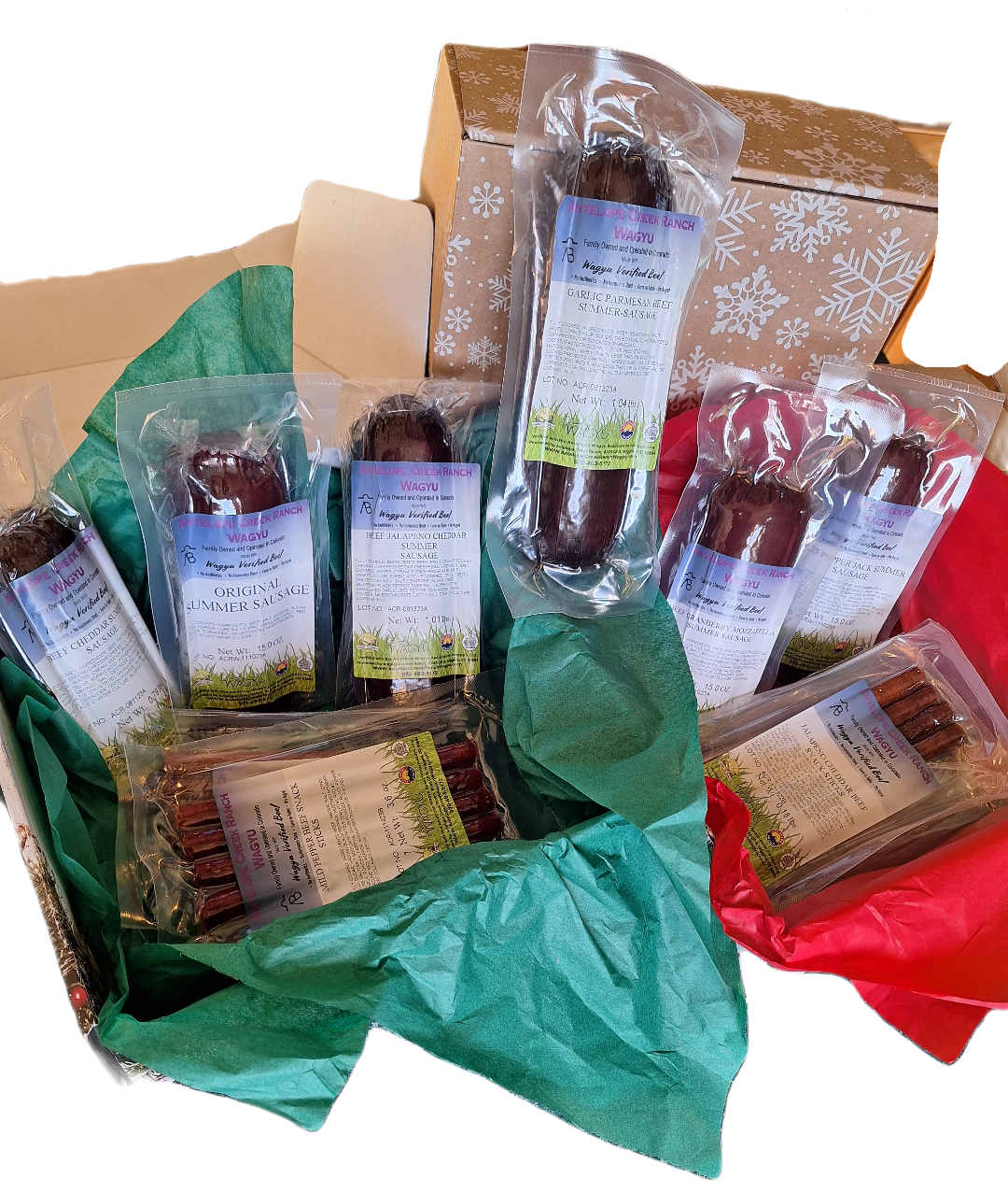 Holiday - Large Wagyu Summer Sausage Gift Box - $145.50